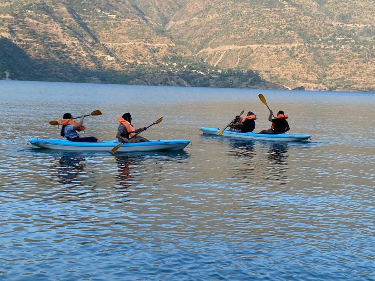 New Tehri Le Roi Floating Huts & Eco Rooms Tehri מראה חיצוני תמונה